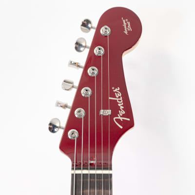 2015 MIJ Fender Aerodyne Stratocaster AST Candy Apple Red w/ Matching Headstock, Tremolo Arm, Gigbag image 8