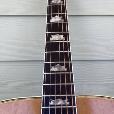Vintage 1970's Left Handed Japanese J200 Copy Acoustic Guitar Lefty MIJ image 7