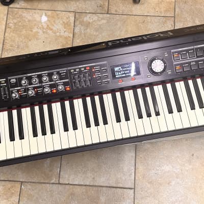 Roland RD-700GX Digital Stage Piano 88 Key Keyboard - In Rolling Road Case