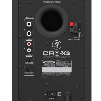 Mackie CR8-XBT 8" Active Powered Studio Monitor Speakers with Bluetooth Pair image 3