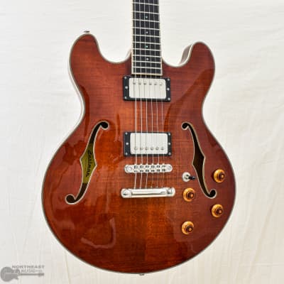Eastman T185MX All Solid Wood Electric Thinline - Classic Finish image 1