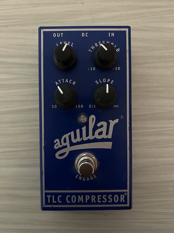 Aguilar TLC Bass Compressor 2010s - Blue | Reverb