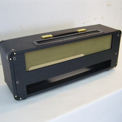 Marshall JMP 2203 2204 / Plexi / Bluesbreaker / JTM / 18W style Headshell Gehäus / Black Amp Shell image 5