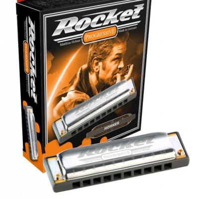 Hohner Rocket Harmonica Boxed Key of G#, M2013BX-G# image 1