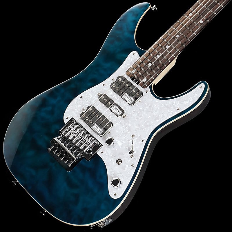SCHECTER SD-2-24-AL (See-Thru Blue/Rosewood) -Made in Japan-