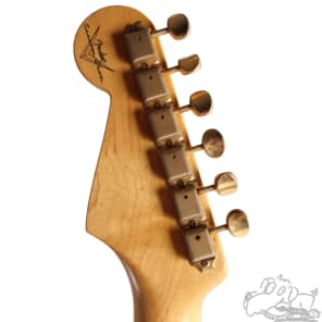 2004 Fender 50th Anniversary Custom Shop '65 Stratocaster Relic in Atzec Gold image 8