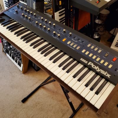 FULLY SERVICED RARE VINTAGE KORG POLYSIX IN AMAZING CONDITION! image 3