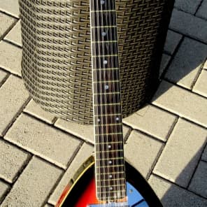 Vox Mark XII “Teardrop” 12-string 1968 3-Tone Burst image 7