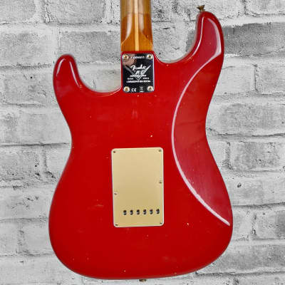 Fender Custom Shop Limited Edition 1954 Roasted Stratocaster Journeyman Relic, 1-Piece Roasted Quarterswan Maple Fingerboard, Cimarron Red image 5