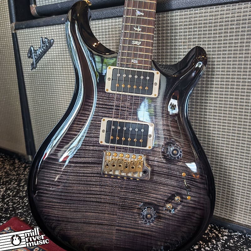 2020 PRS Custom 24-08 10-Top – Violet Smoke Burst – OHSC, Case Candy