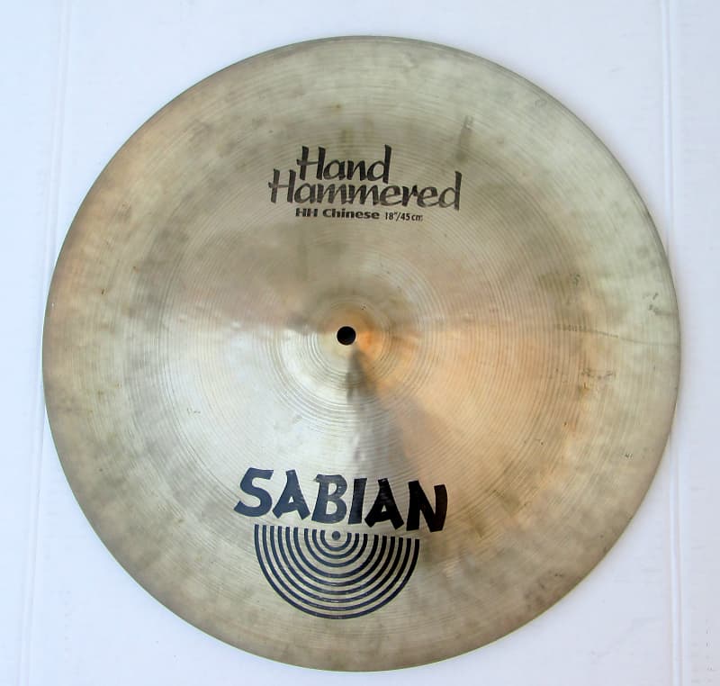 Sabian HH Hand Hammered 18” Chinese Cymbal - Dings on Edge - Good. Read.  China Type