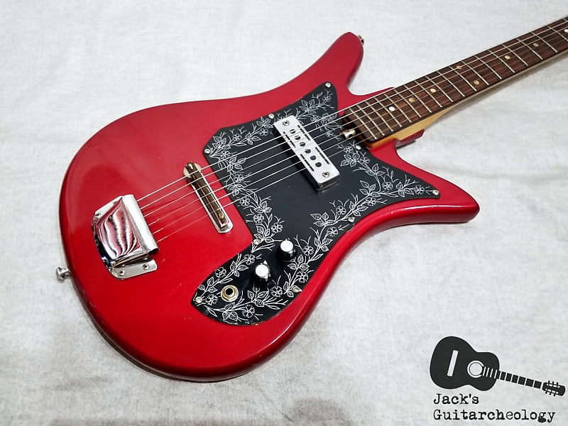 RARE Teisco Tulip Electric Guitar w/ 
