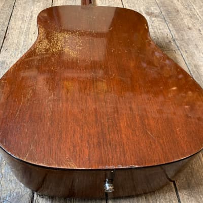 1953 Martin D-18 Acoustic  - Natural finish and hard shell case image 17