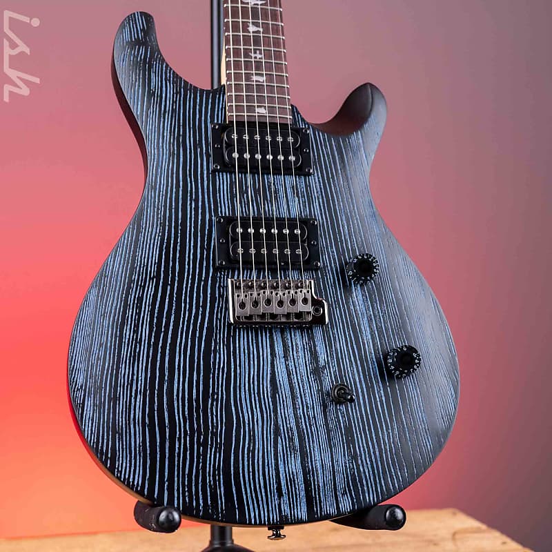 PRS SE Swamp Ash CE 24 Limited Edition Sandblasted Blue | Reverb