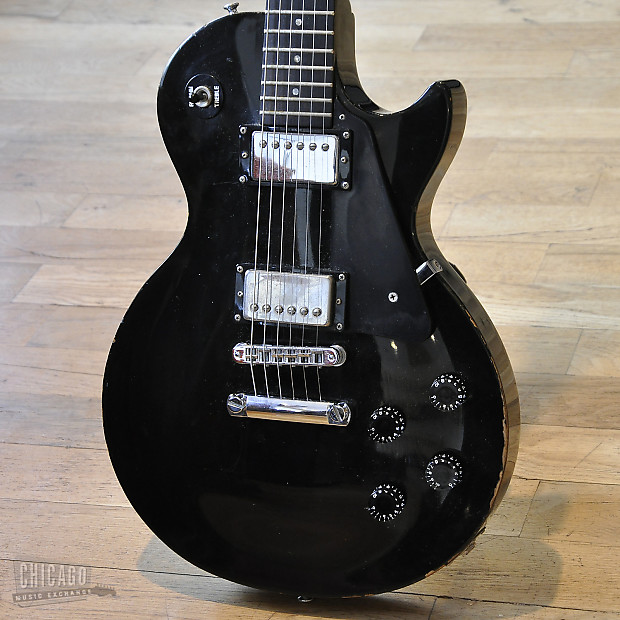 1985 Gibson Les Paul Custom Black Gold Hardware Nicknamed “Robbo 1” with  Original Case