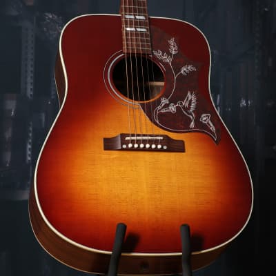 Gibson Hummingbird Studio Satin Rosewood 2023 - Rosewood Burst (serial 3007) image 1
