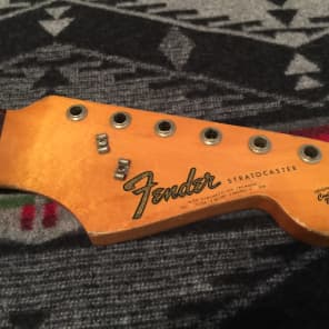 Fender Stratocaster Neck Only 1965 Vintage Original image 1