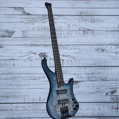 Ibanez EHB1500 Headless Bass 4str | Cosmic Blue Starburst Flat image 6