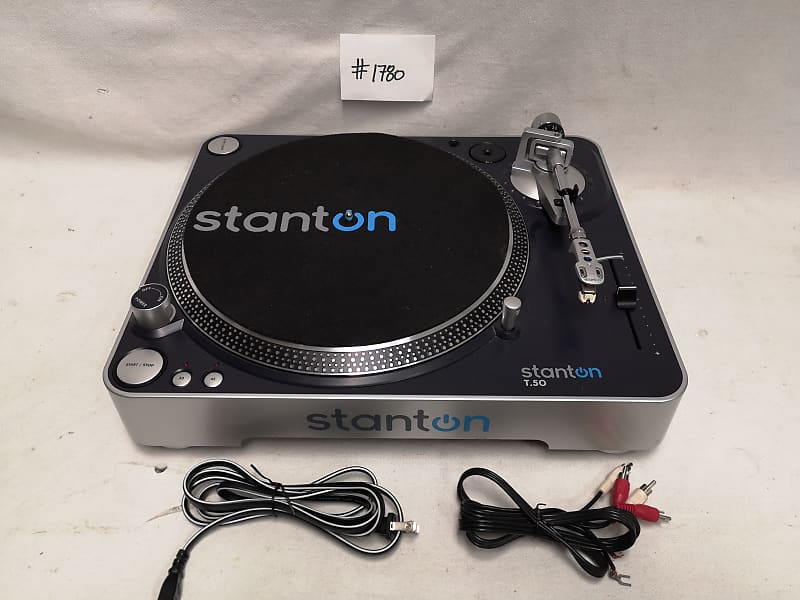 Stanton T.50 Belt Drive Turntable #1780 Good Used Working