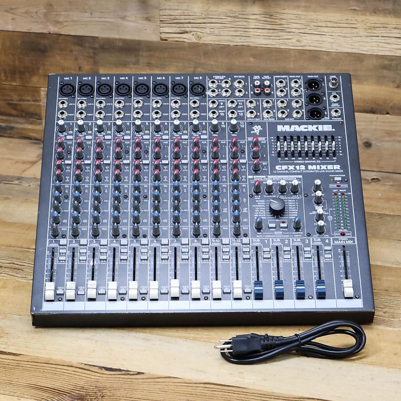 Mackie CFX12 12-Channel Compact Integrated Live Sound Reinforcement Mixer