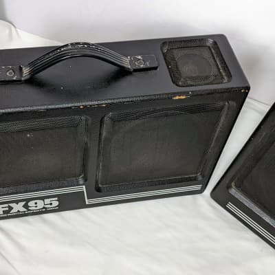 KRACO Digital Effects 100w FX 95 Speakers Truck Boxes Vintage Pair image 6