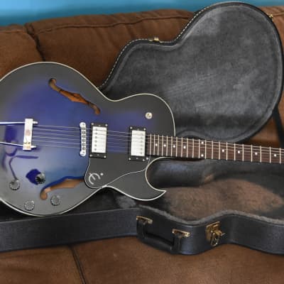 Epiphone ES 135 2006 Blueburst Peerless factory rare | Reverb