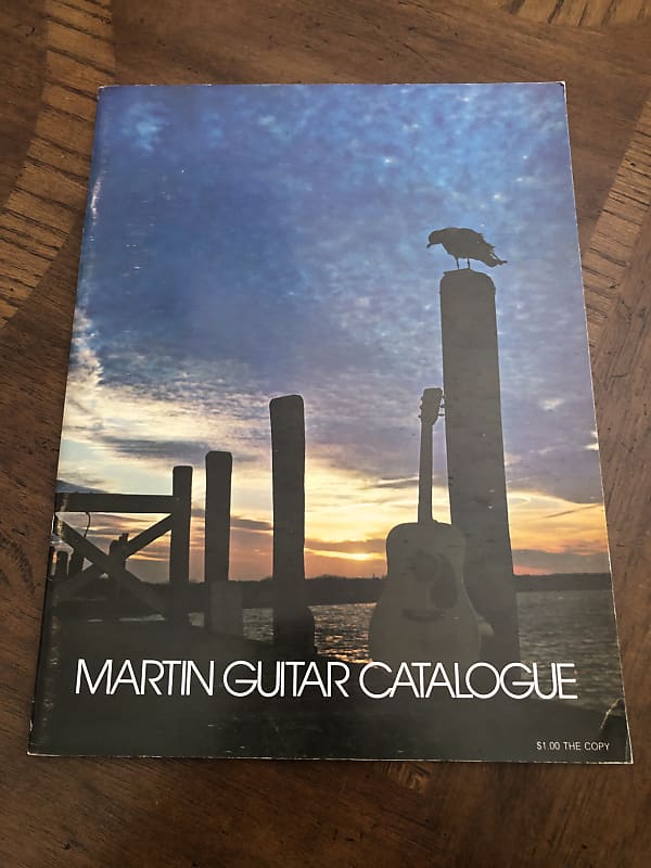 Vintage Martin Guitar Catalogue 1972 Excellent/Mint acoustic Reverb