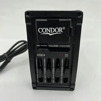 Condor Acoustic ASE4 4 Band Equalizer EQ image 5
