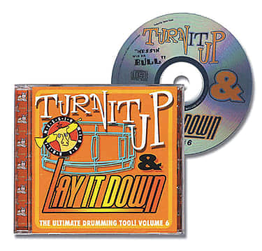 Turn It Up - Lay It Down - Drumset CD - Vol 6 image 1