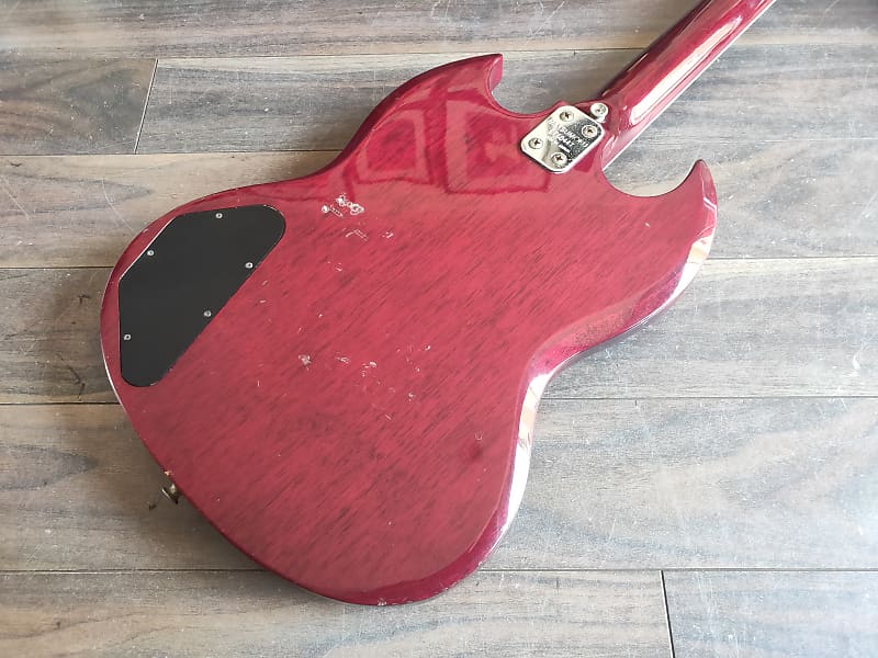Westminster SG タイプ　ギター　マツモク製　ジャパンビンテージ 1976 Westminster Japan (Matsumoku) SG Standard (Cherry Red