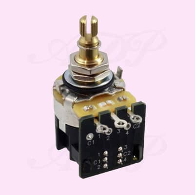 3 x Allen Bradley 500K Type J Potentiometer Chrome NOS | Reverb