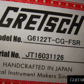 MINT 2016 Gretsch G-6122 CG FSR Ltd Edn * Country Gentleman * CADILLAC GREEN !* ML Bracing !*1 OF 21 image 23