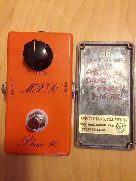 MXR Phase 90 Bud Box 74 Vintage AnalogMan Mods True Bypass MXR Phase 90 Bud Box 74 Vintage AnalogMan Mods True Bypass