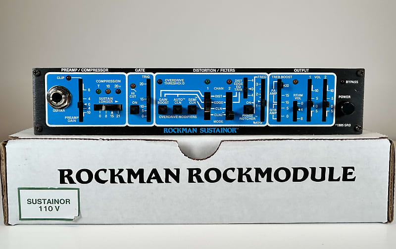 1987 SR&D ROCKMAN Sustainor 100A - SP12313 - 100 1987 SR&D ROCKMAN Sustainor 100A - SP12313 - 100