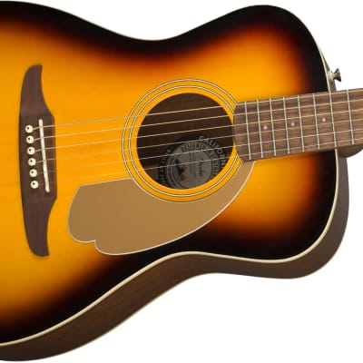 Fender California Series Malibu Player Acoustic Electric Guitar in Sunburst image 5