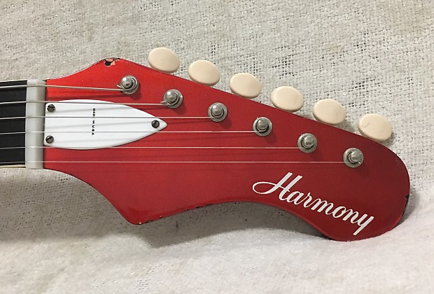 Harmony Bobkat H16R Color Kat 1960's Candy Apple Red USA