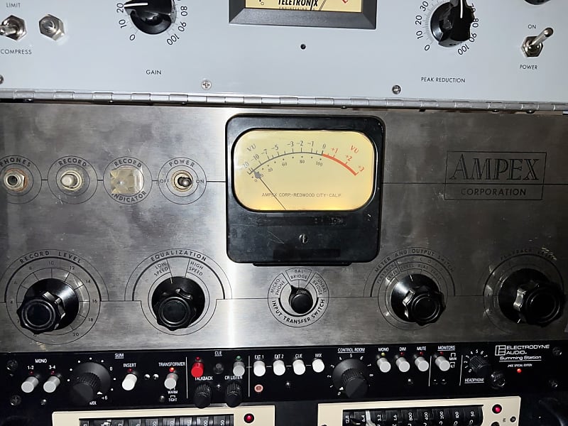 Ampex 350 preamp recapped/overhauled image 1