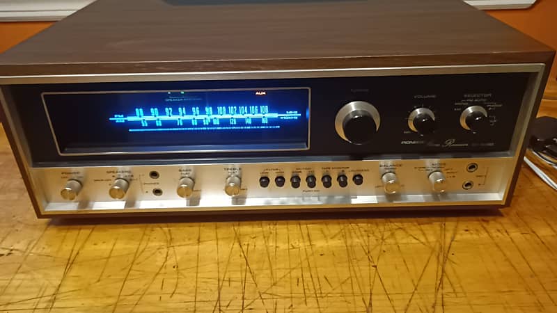 Pioneer SX6000 1972 - Silver face  			