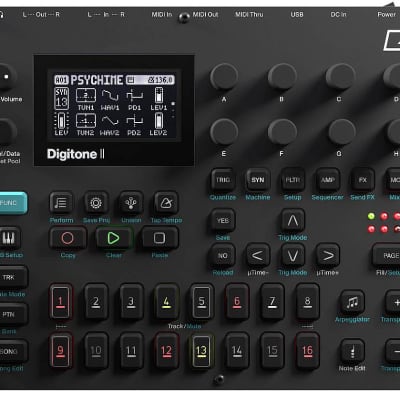 [新品同様] Elektron Digitone II シンセサイザー Elektron Digitone II - 16-voice polyphonic digital synthesizer