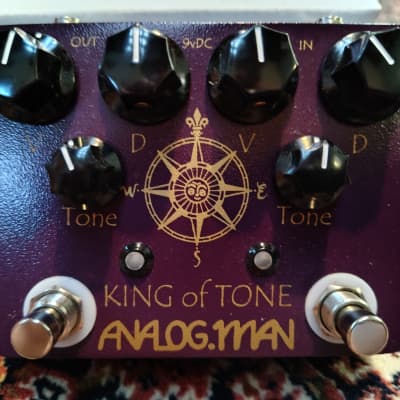 ギター Analog.Man KING of TONE V4 Analog Man King of Tone V4 Overdrive - What To Know & Where To Buy