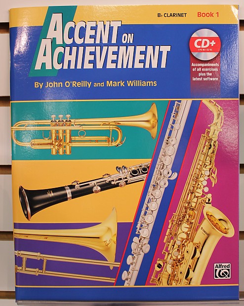 Alfred 00-17084 Accent on Achievement - B-flat Clarinet (Book 1) image 1