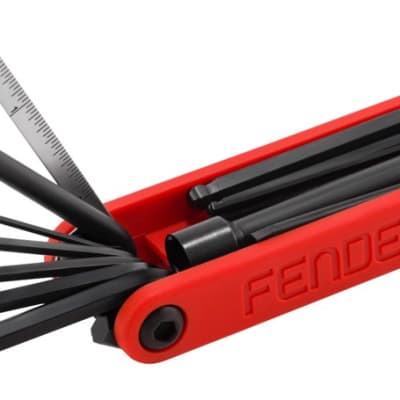 Genuine Fender 14-in-1 Guitar/Bass Multi-Tool Maintenance 099-0654-020 image 4