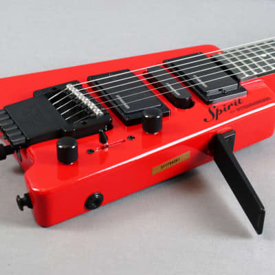 Steinberger Spirit GT-Pro Deluxe Electric Guitar, Hot Rod Red, W/Gig bag image 3