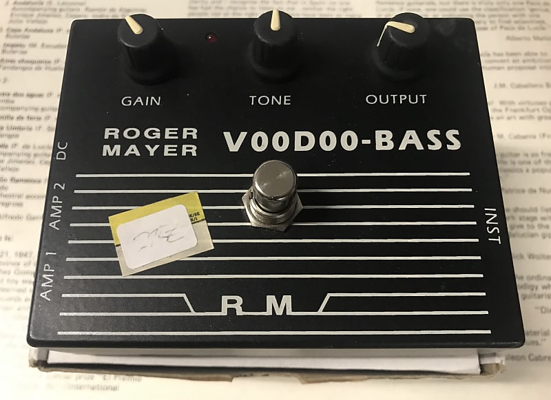 Roger Mayer Voodoo-Bass 1990 Black | Reverb UK