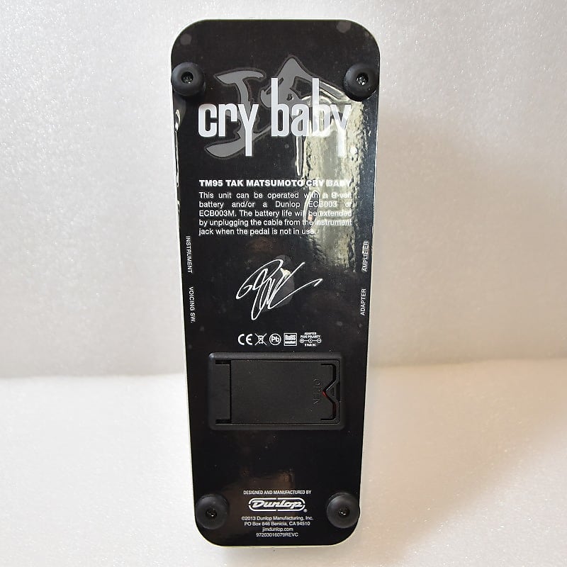 JIM DUNLOP TM95 Tak Matsumoto Cry Baby [SN MMI13H466] [04/16