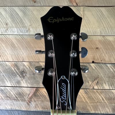 Epiphone J-45 Studio Acoustic Guitar - Natural 22092307247 image 3