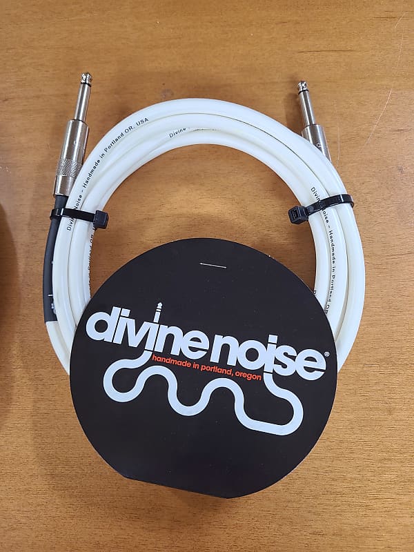 Divine Noise 10' Basic Straight to Straight guitar cable 2022 Reverb