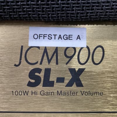 Marshall Ace Frehley's KISS, JCM 900 SLX 100 Watt Amp (#3) 1990s Black image 10