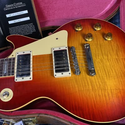 NEW ! 2024 Gibson Custom Shop 1959 Les Paul Factory Burst - Authorized Dealer - Hand Picked Killer Flame Top - VOS - 8.45lbs - G02749 image 13