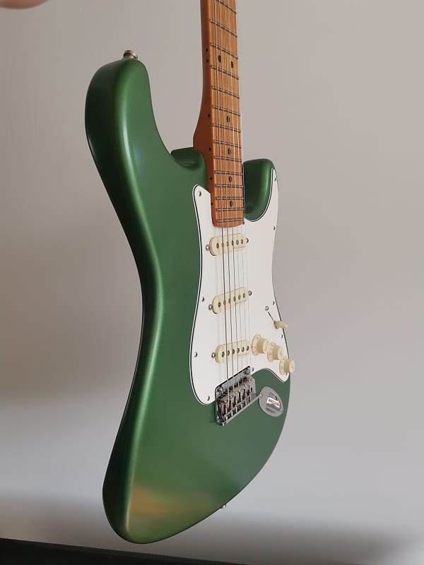 Fender Stratocaster Metallic satin green image 1